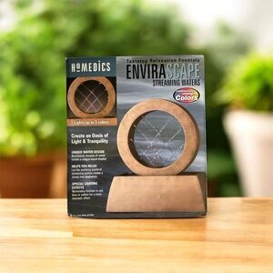 Homedics EnviraScape Streaming Waters Fountain